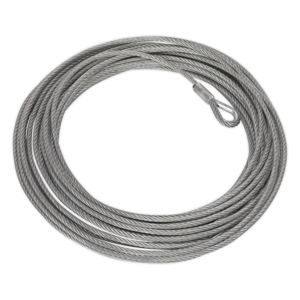 Sealey Wire Rope for SWR4300 & SRW5450 9.2mm x 26m