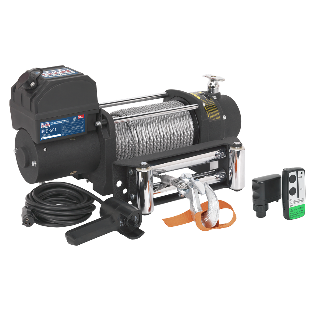 Sealey Self-Recovery Wireless Winch SRW5450 Combo Kit