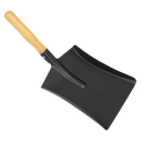 Sealey Coal shovel 8" with 228mm Wooden Handle