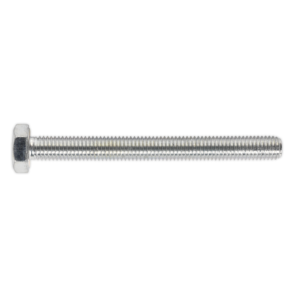 Sealey 8.8 Zinc Plated HT Setscrew M10 x 100mm, DIN 933 - Pack o