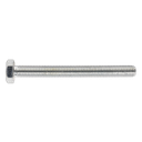 Sealey 8.8 Zinc Plated HT Setscrew M10 x 100mm, DIN 933 - Pack of 25