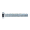 8.8 Zinc Plated HT Setscrew M10 x 70mm, DIN 933 - Pack of 25