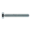 8.8 Zinc Plated HT Setscrew M10 x 75mm, DIN 933 - Pack of 25