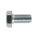 8.8 Zinc Plated HT Setscrew M12 x 25mm, DIN 933 - Pack of 25