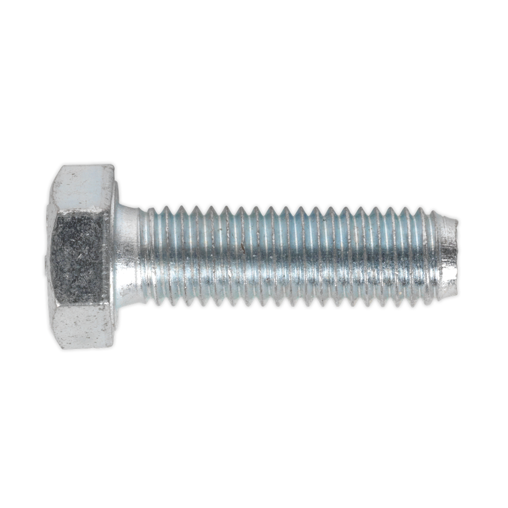 Sealey 8.8 Zinc Plated HT Setscrew M12 x 40mm, DIN 933 - Pack of 25