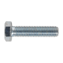 Sealey 8.8 Zinc Plated HT Setscrew M12 x 50mm, DIN 933 - Pack of 25