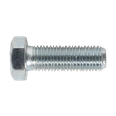 8.8 Zinc Plated HT Setscrew M16 x 50mm, DIN 933 - Pack of 10
