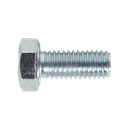 8.8 Zinc Plated HT Setscrew M5 x 12mm, DIN 933 - Pack of 50