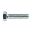 8.8 Zinc Plated HT Setscrew M5 x 20mm, DIN 933 - Pack of 50