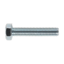 8.8 Zinc Plated HT Setscrew M5 x 25mm, DIN 933 - Pack of 50