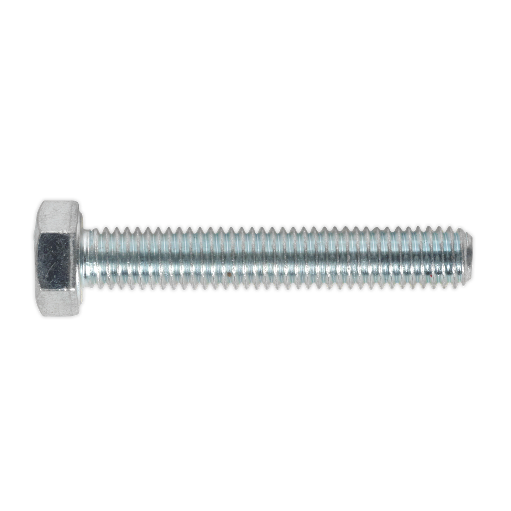Sealey 8.8 Zinc Plated HT Setscrew M5 x 30mm, DIN 933 - Pack of 50