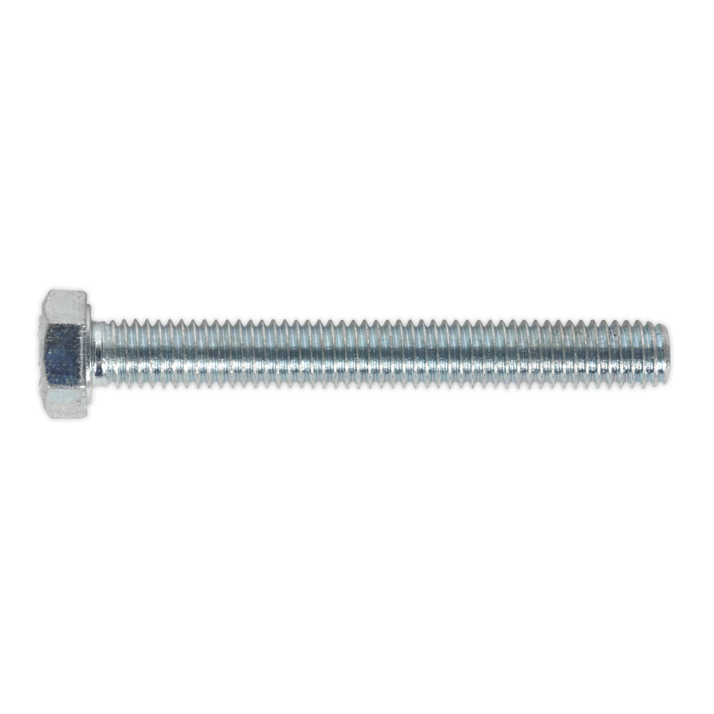 Sealey 8.8 Zinc Plated HT Setscrew M5 x 40mm, DIN 933 - Pack of 50