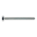 8.8 Zinc Plated HT Setscrew M5 x 50mm, DIN 933 - Pack of 50