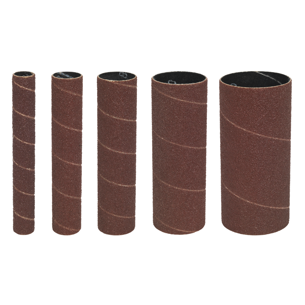Sealey Assorted Sanding Sleeves 80 Grit - Pack of 5