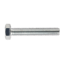8.8 Zinc Plated HT Setscrew M6 x 35mm, DIN 933 - Pack of 50