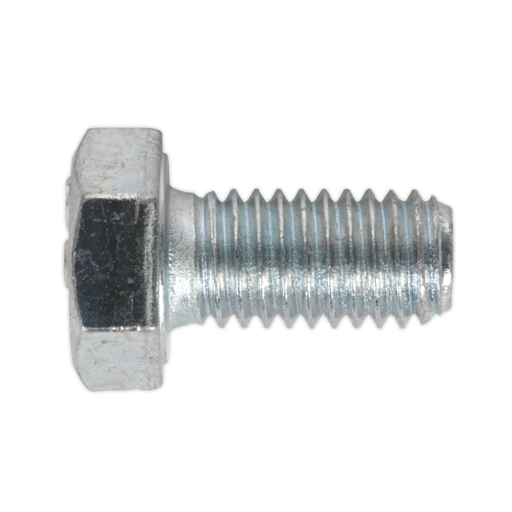 Sealey 8.8 Zinc Plated HT Setscrew M8 x 16mm, DIN 933 - Pack of 50