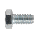 Sealey 8.8 Zinc Plated HT Setscrew M8 x 16mm, DIN 933 - Pack of 50