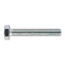 8.8 Zinc Plated HT Setscrew M8 x 50mm, DIN 933 - Pack of 50