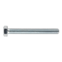 8.8 Zinc Plated HT Setscrew M8 x 70mm, DIN 933 - Pack of 25