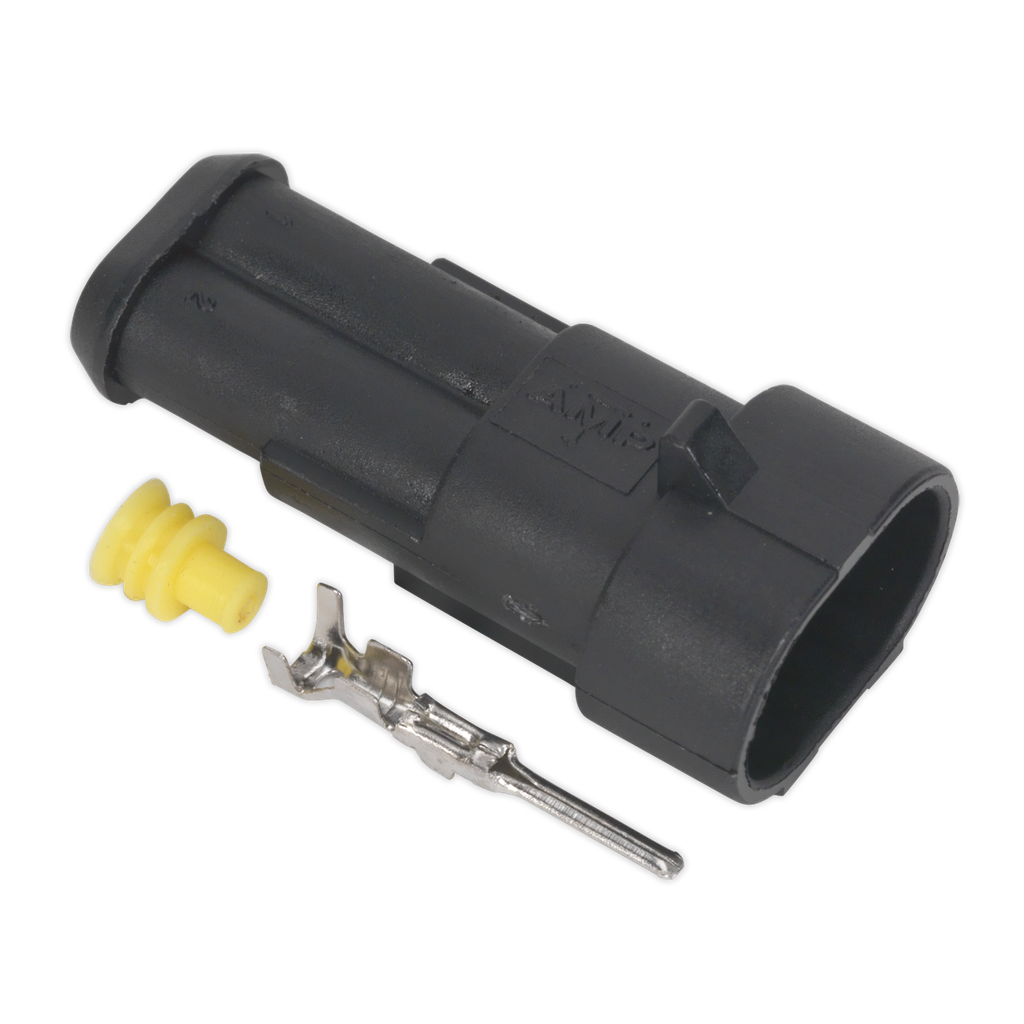 Sealey 2-Way Superseal Male Connector - Pack of 5
