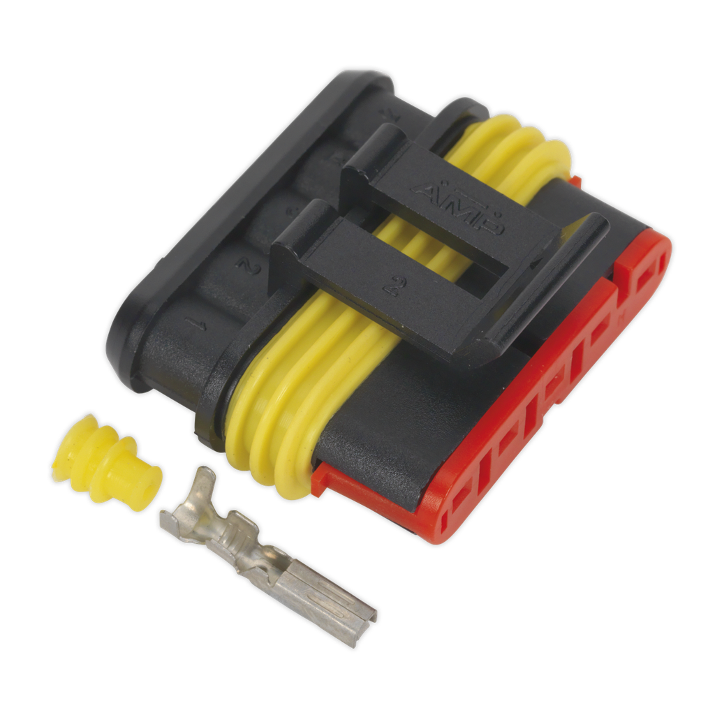 Sealey 5-Way Superseal Female Connector - Pack of 3