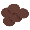 Sealey Adhesive Backed Sanding Disc 80Grit 125mm - Pack of 5