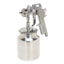 Sealey General-Purpose Suction Feed Spray Gun 1.5mm Set-Up