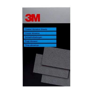 3M P240 Free-Cut Trimite Abrasive Sheets 618 (Pkt 50)
