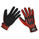 Cut & Impact Resistant Gloves, X-Large - Pair