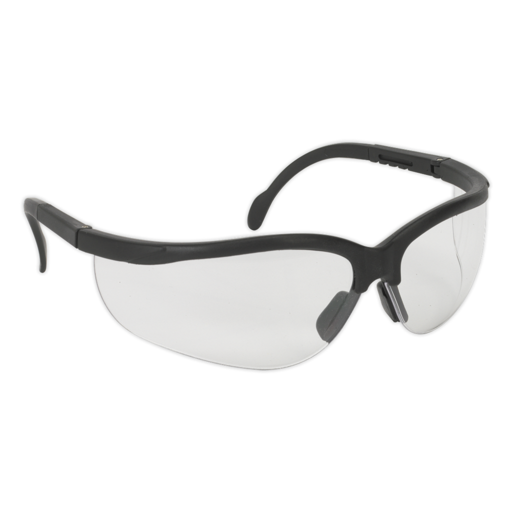 Sealey Worksafe® Safety Spectacles with Adjustable Arms