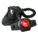 Sealey Worksafe® Deluxe Face Shield with Powered Air Purifying Respirator (PAPR)