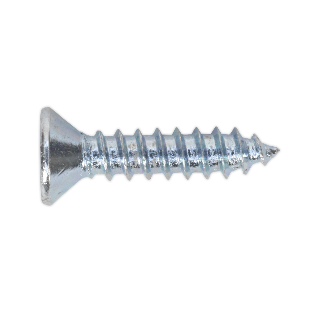 Sealey Self-Tapping Countersunk Pozi Screw 3.5 x 16mm, DIN 7982 - Pack of 100