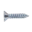 Sealey Self-Tapping Countersunk Pozi Screw 4.2 x 19mm, DIN 7982 - Pack of 100