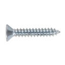 Sealey Self-Tapping Countersunk Pozi Screw 4.2 x 25mm, DIN 7982 - Pack of 100