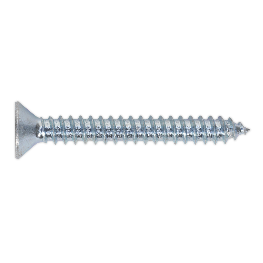 Sealey Self-Tapping Countersunk Pozi Screw 4.8 x 38mm, DIN 7982 