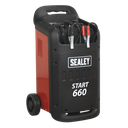 Sealey 12/24V Starter/Charger 660/100A 230V