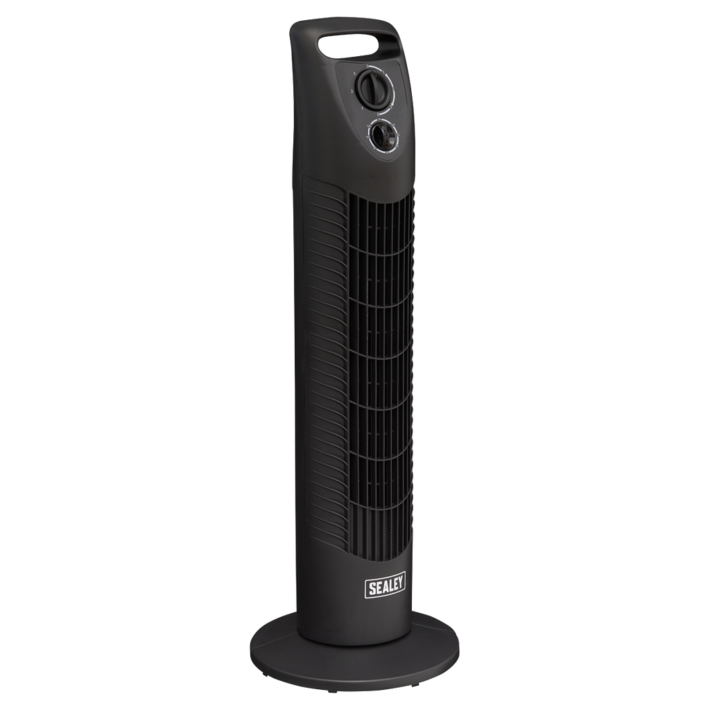 Sealey 3-Speed Oscillating Tower Fan 30" 230V