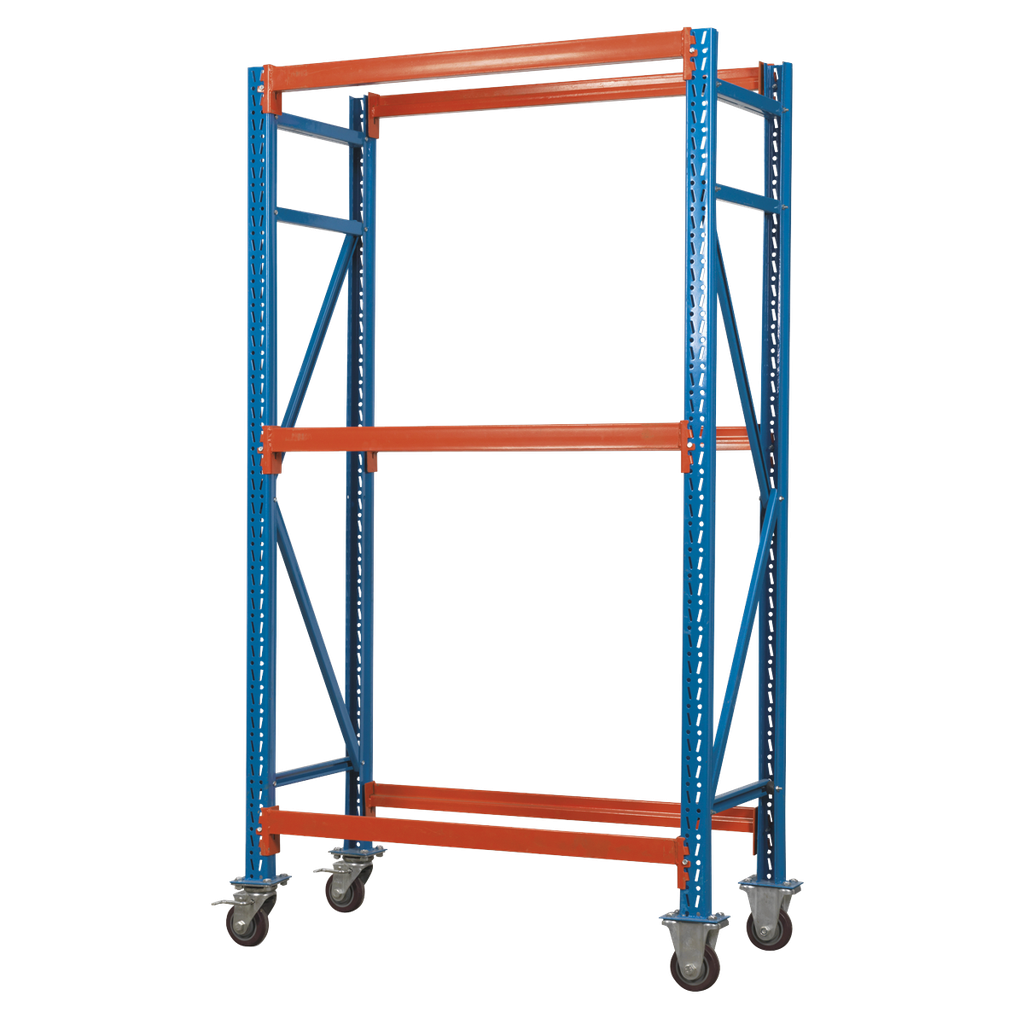 Sealey 2-Level Mobile Tyre Rack 200kg Capacity Per Level