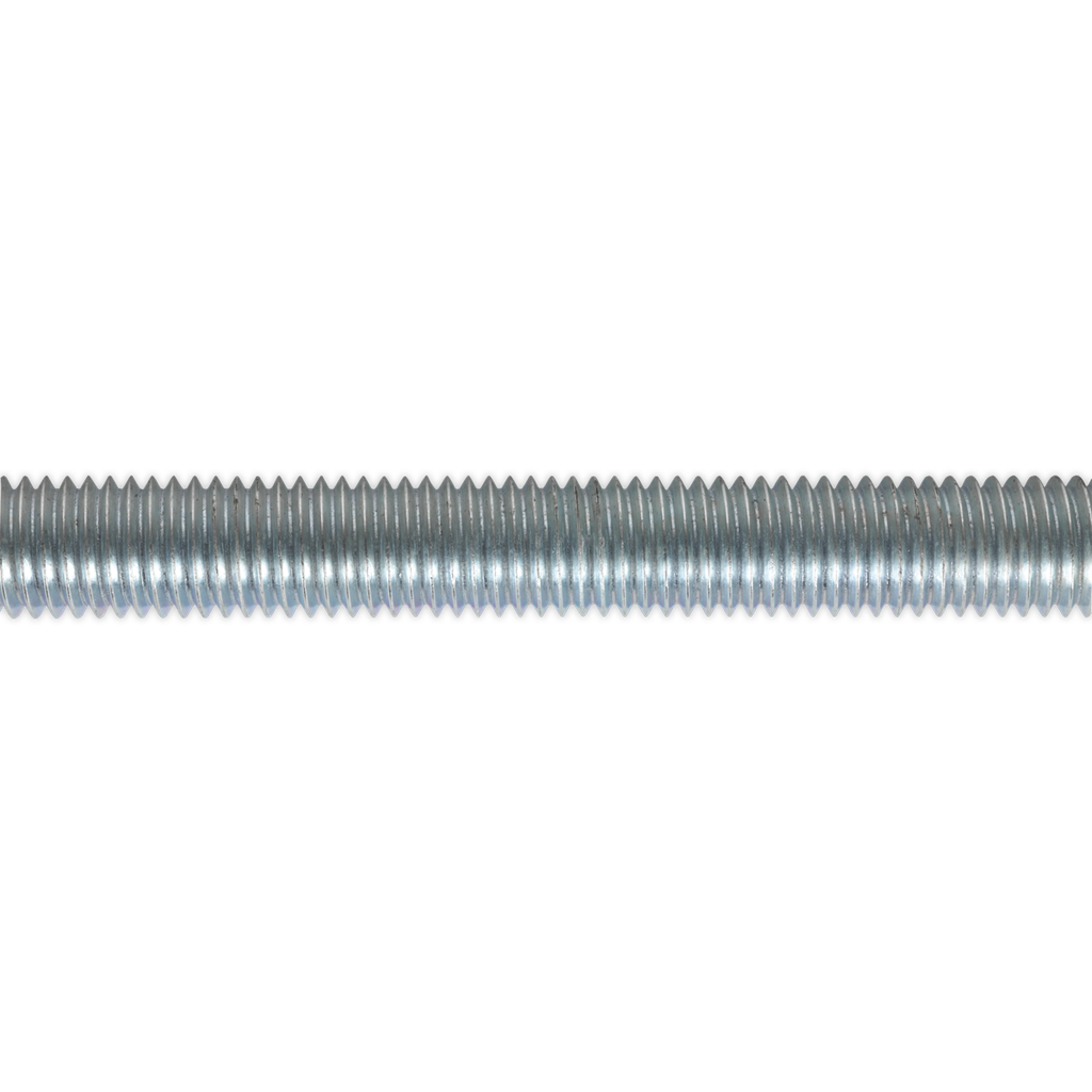 Sealey Zinc Plated Threaded Rod M12 x 1m - Pack of 5