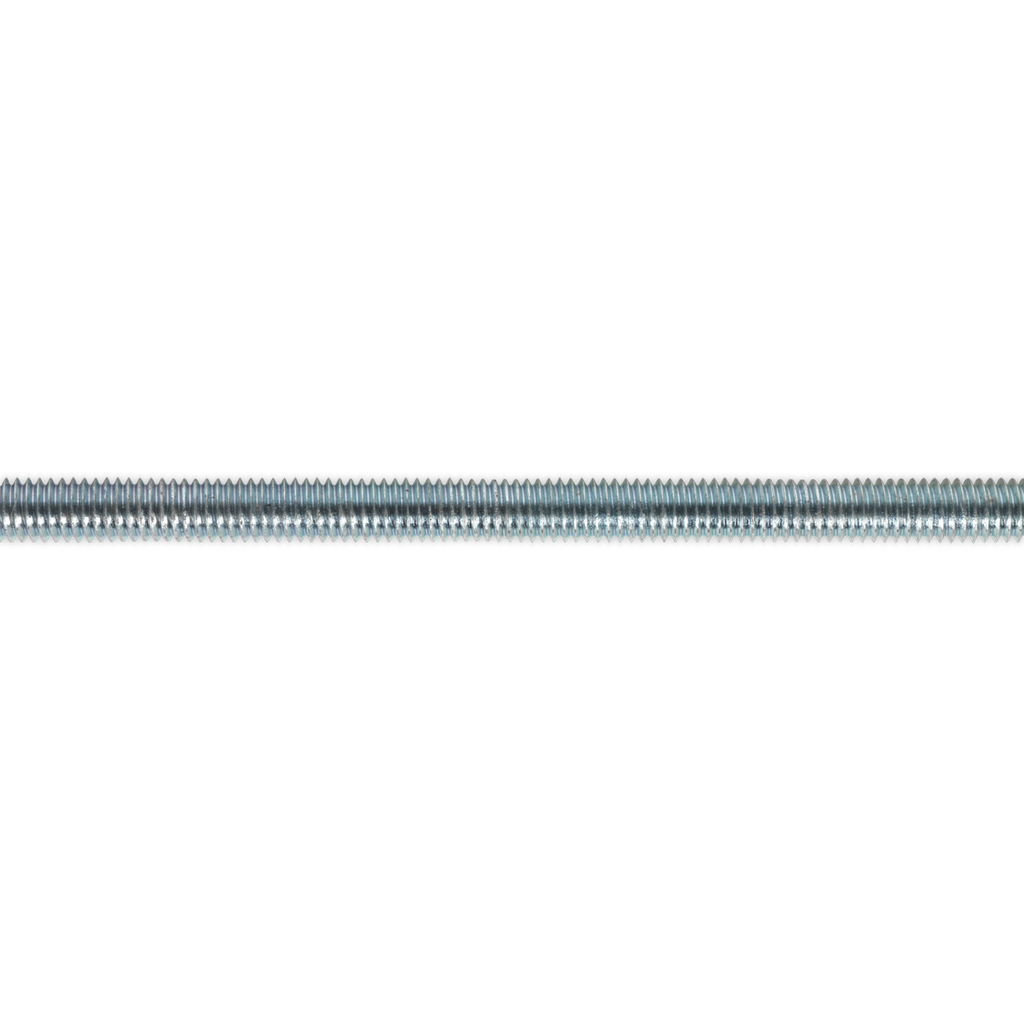 Sealey Zinc Plated Threaded Rod M6 x 1m - Pack of 5
