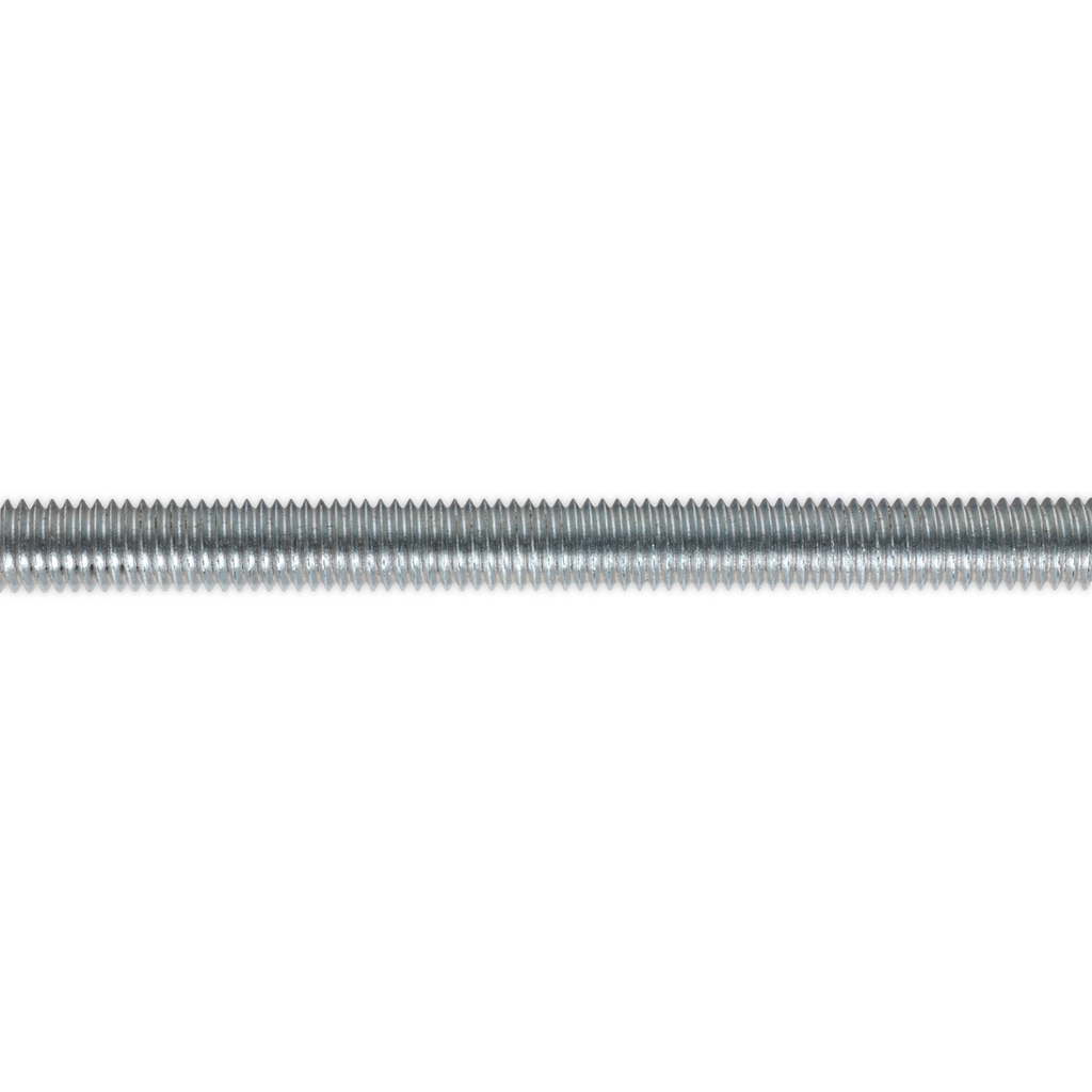 Sealey Zinc Plated Threaded Rod M8 x 1m - Pack of 5