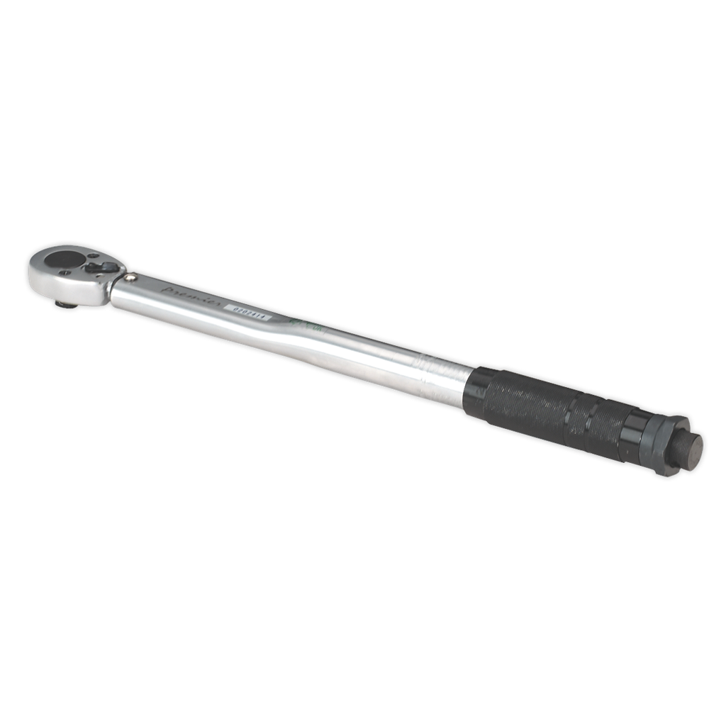 Sealey Premier Calibrated Micrometer Style Torque Wrench 3/8"Sq Drive 7-112Nm