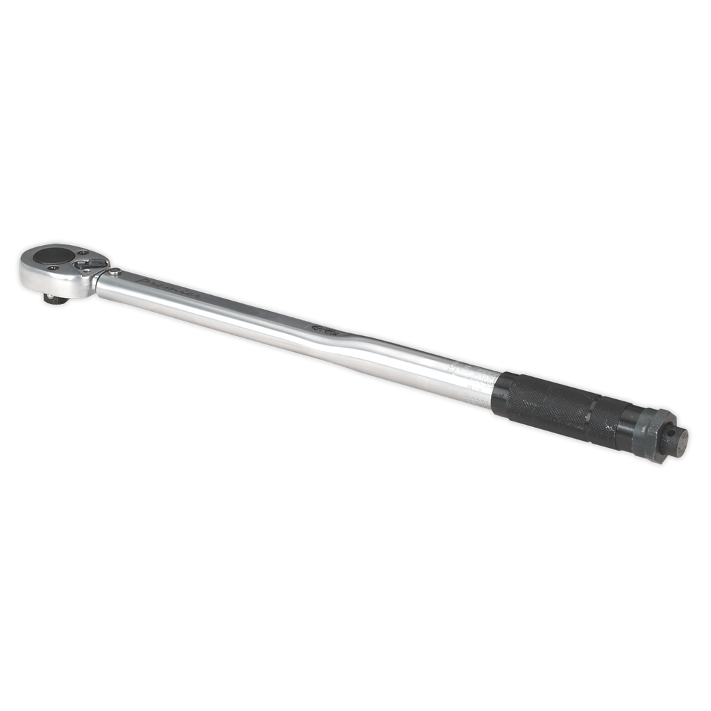 Sealey Premier Calibrated Micrometer Style Torque Wrench 1/2"Sq Drive 40-210Nm