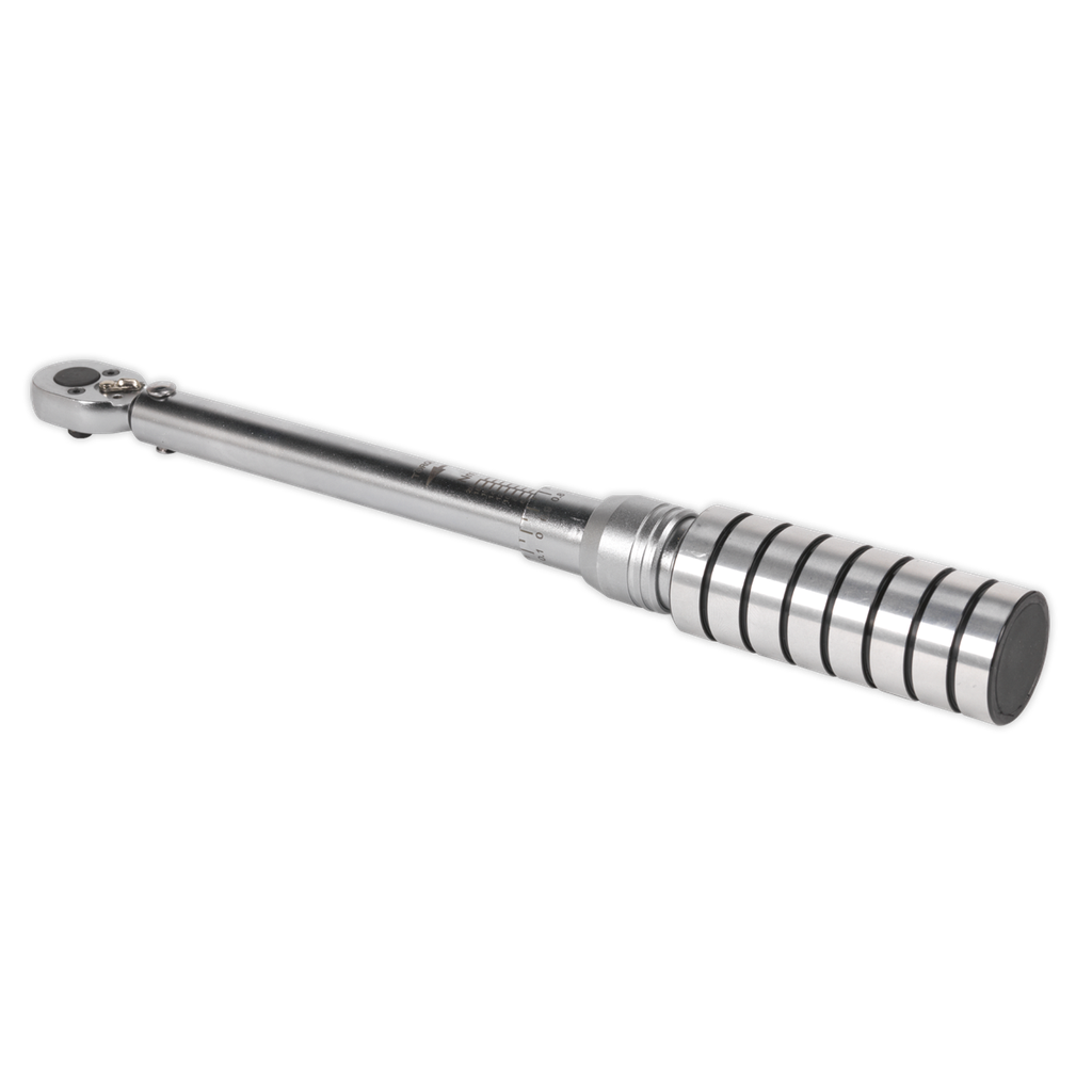 Sealey Premier Calibrated Micrometer Style Torque Wrench 1/4"Sq Drive 4-20Nm