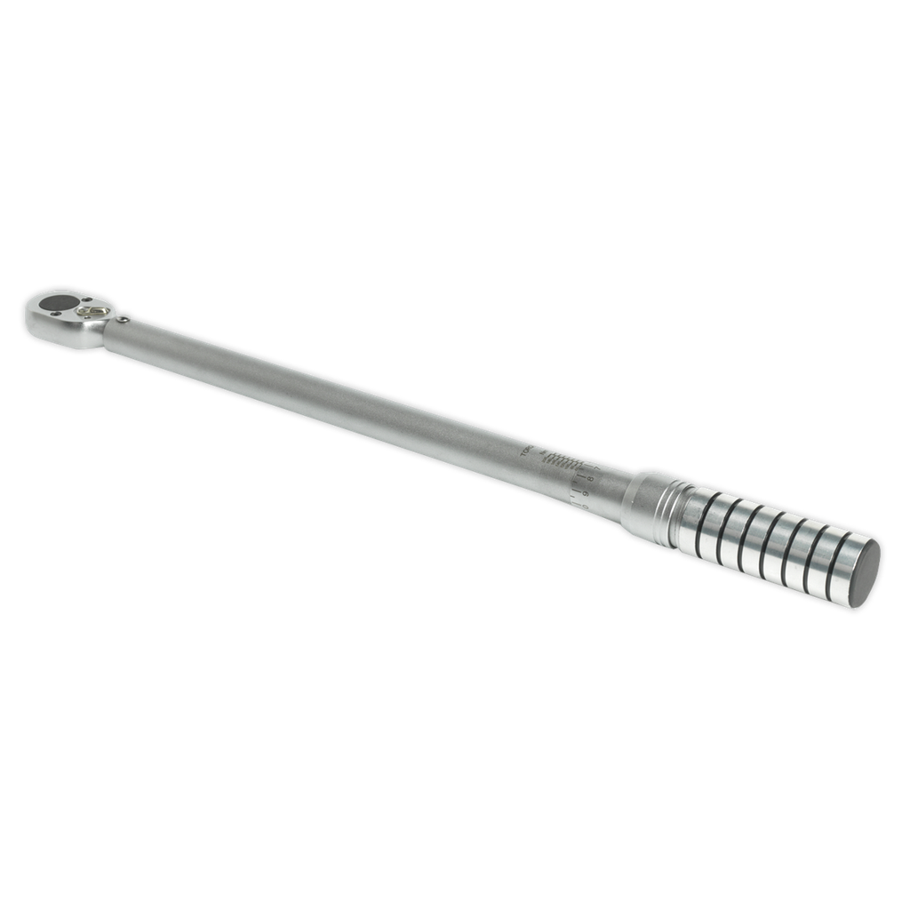 Sealey Premier Calibrated Micrometer Style Torque Wrench1/2"Sq Drive 40-200Nm
