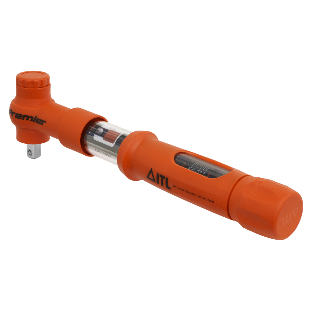 Sealey Premier Insulated Torque Wrench 3/8"Sq Drive 5-25Nm