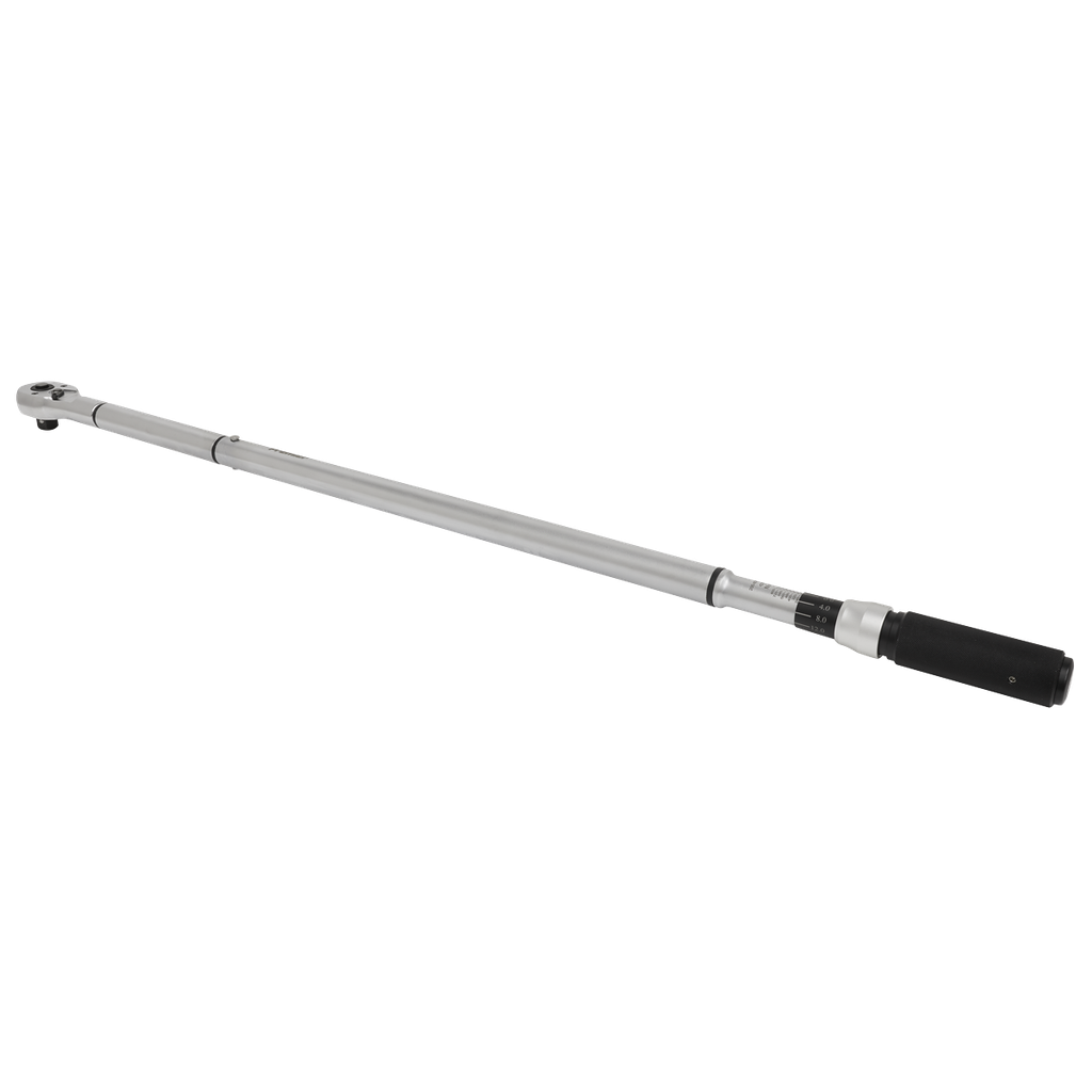 Sealey Premier Calibrated Micrometer Torque Wrench 3/4"Sq Drive 160-800Nm