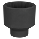 Impact Socket 3/4"Sq Drive 12-Point 65mm