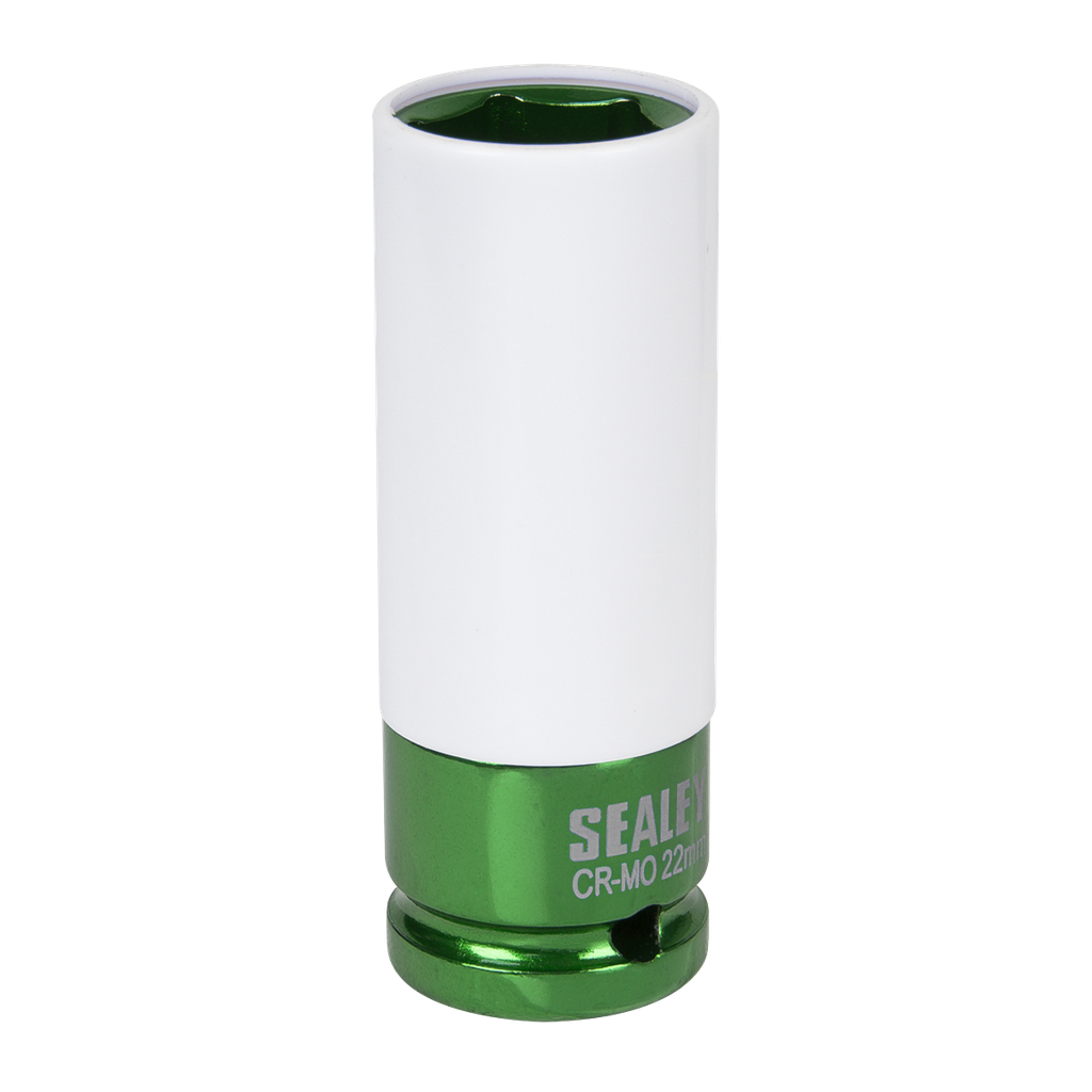 Alloy Wheel Impact Socket 1/2"Sq Drive 22mm