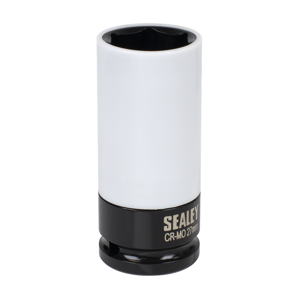 Sealey Alloy Wheel Impact Socket 1/2"Sq Drive 27mm